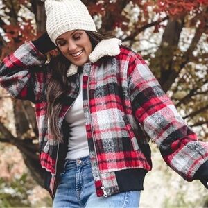 WILD FABLE BOMBER JACKET